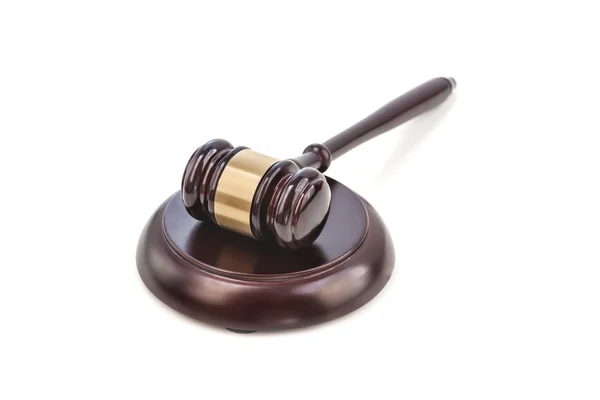 Gavel de perto — Fotografia de Stock