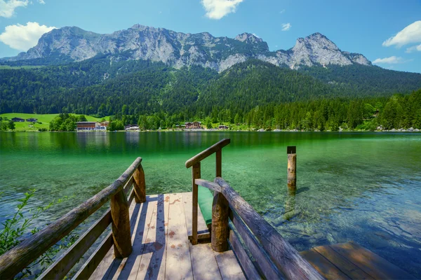 Hintersee hautnah — Stockfoto