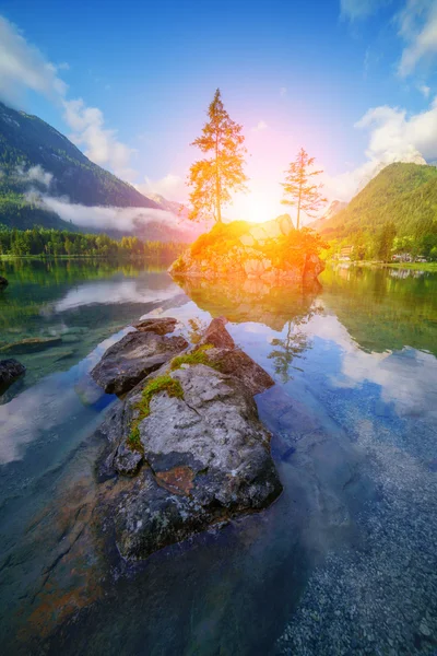 Hintersee close-up — Stockfoto