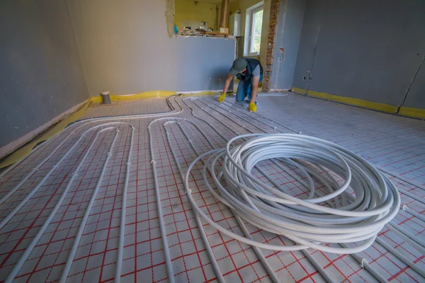 Pipefitter close up — Stock Photo, Image