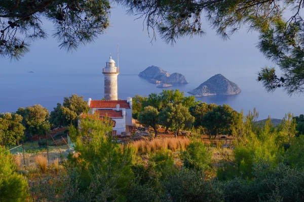 Feneri yakın çekim — Stok fotoğraf