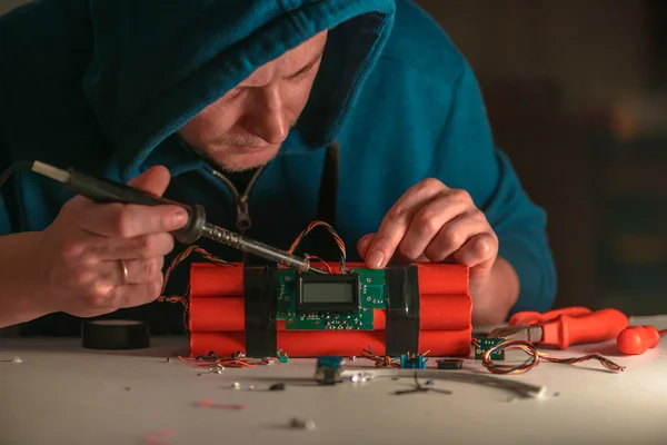 Bomb på nära håll — Stockfoto