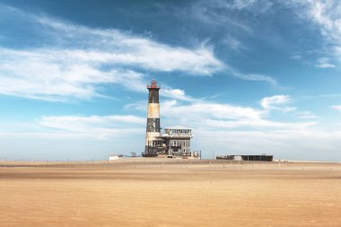 Sandviç Limanı 'ndaki okyanus feneri.