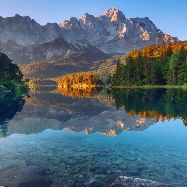 Eibsee — Fotografia de Stock