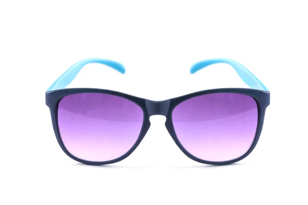 Gafas de color rosa aisladas en blanco — Foto de Stock