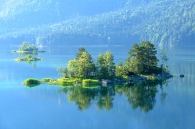 Eibsee yakın çekim