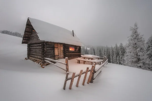 Haus aus nächster Nähe — Stockfoto