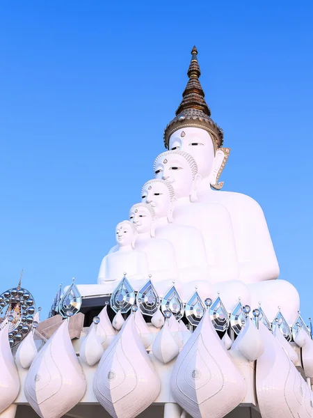 Five buddha statue — Stock Photo, Image