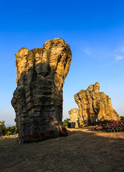 Stone poles — Stock Photo, Image