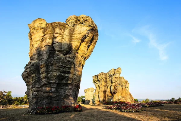 Stone poles — Stock Photo, Image