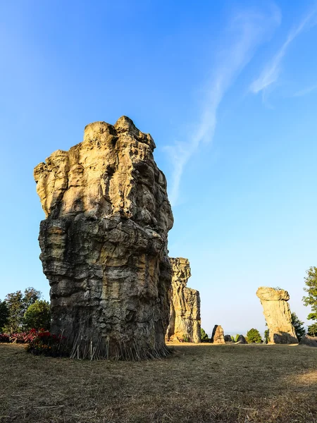 Stone poles — Stock Photo, Image