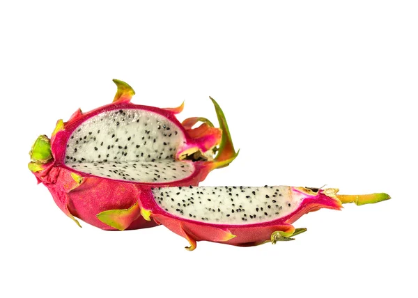 Dragon Fruit на белом фоне — стоковое фото