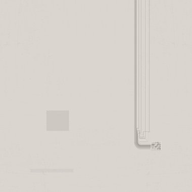 Sayılar ve soyut bağlantı şekilleri ile dekoratif çerçeve,