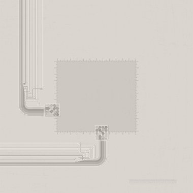 Sayılar ve soyut bağlantı şekilleri ile dekoratif çerçeve,