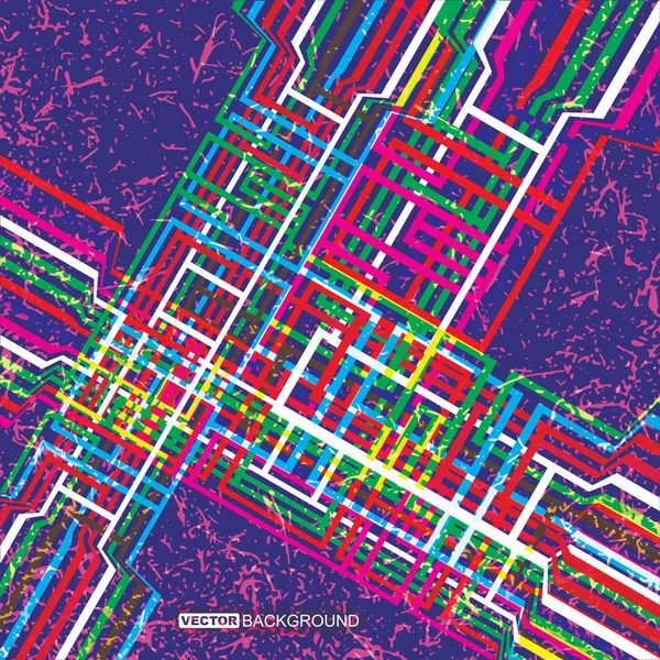 装饰抽象垃圾背景 — 图库矢量图片