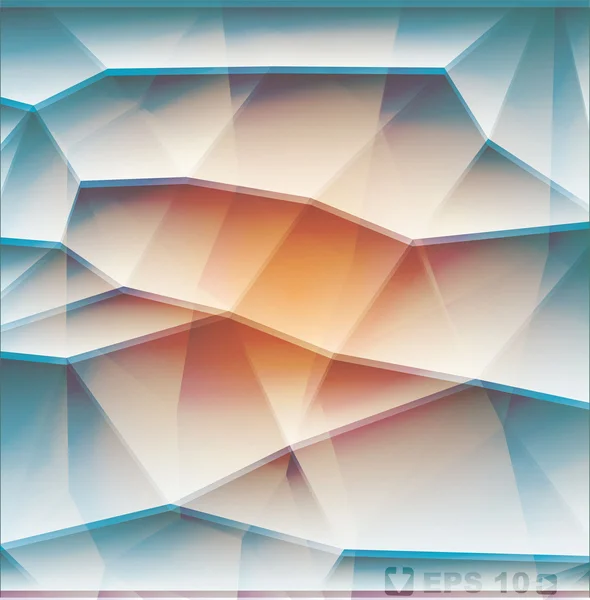 Abstract colorful polygonal background for — Stock Vector