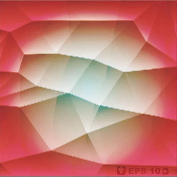 Abstract colorful polygonal background for — Stock Vector