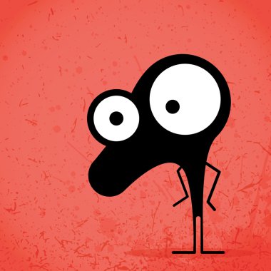 schattig monsters geïsoleerd op wit. vector