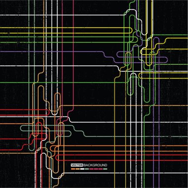 Abstract retro background