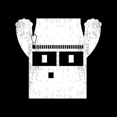 schattig monsters geïsoleerd op wit. vector