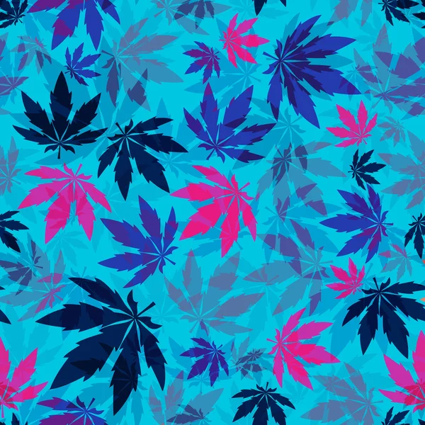 Feuilles de cannabis — Image vectorielle