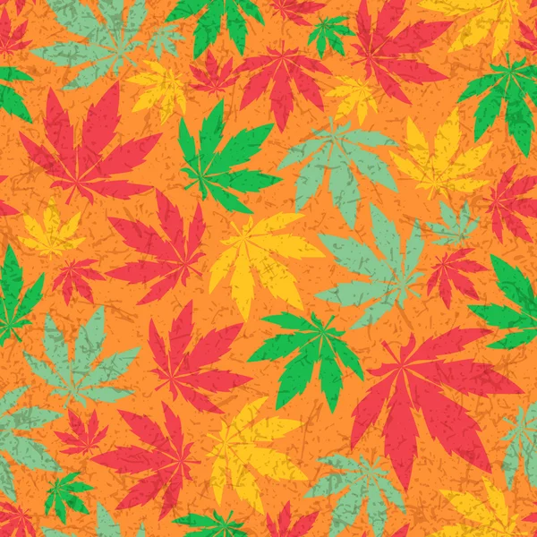 大麻枫叶 — 图库矢量图片