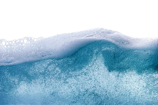 İzole mavi su dalgası arka plan — Stok fotoğraf