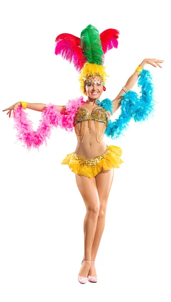 Bailarina de Samba — Foto de Stock