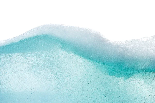 Kék víz hullám absztrakt háttér elszigetelt — Stock Fotó