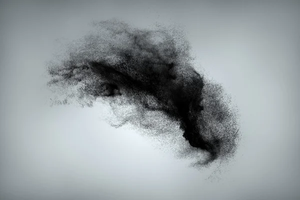Abstraktní prachu mrak pozadí — Stock fotografie