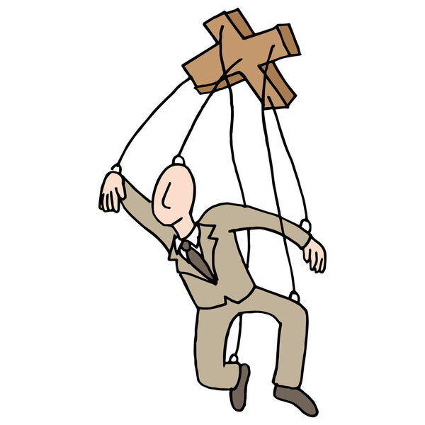 Кукольные струнные бизнесмены
