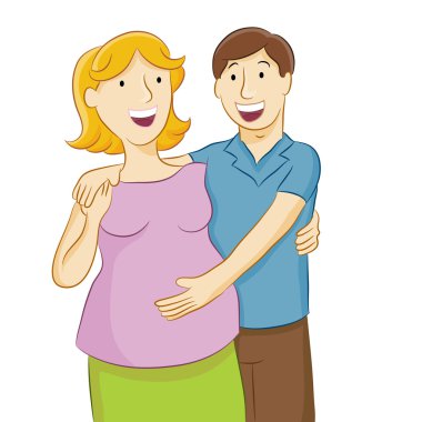 Hamile karı ve koca