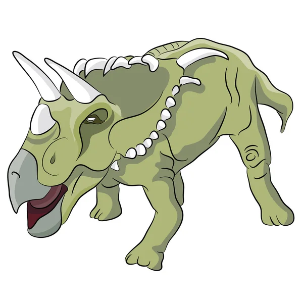 Kosmoceratops-dinosaurus — Stockvector