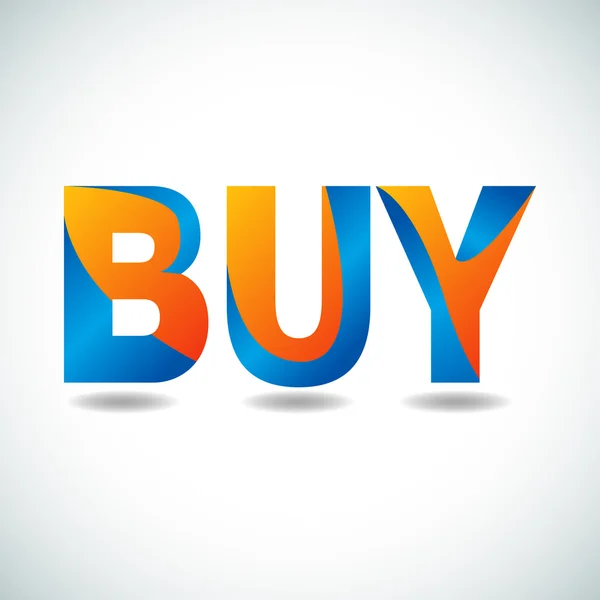 Buy Text — Stock Vector