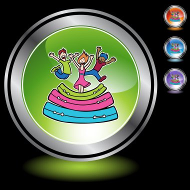 Yatak atlama web simgesi