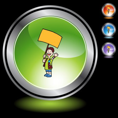 Web simgesi protesto