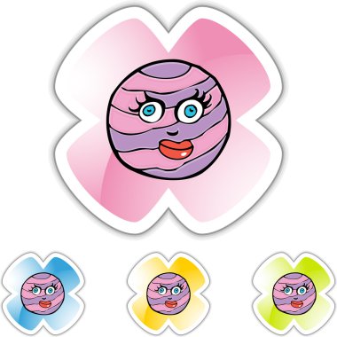 Yıldız yüz web simgesi