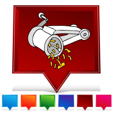 Izgara peynir Gemstone düğmesini ayarla