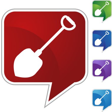 Kürek web düğmesi