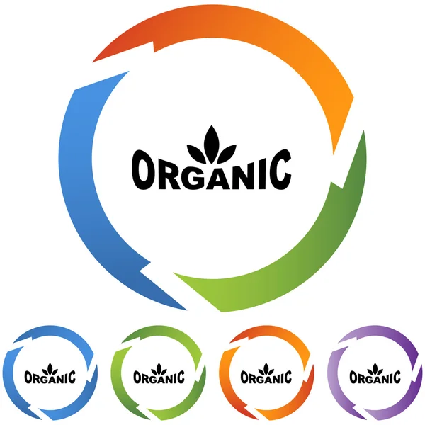 Przycisk web organicznych — Wektor stockowy