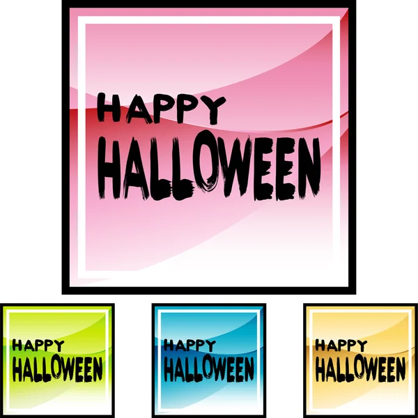 Halloween web pictogram — Stockvector