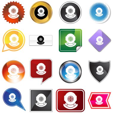 Dalış kask değişiklik kümesi