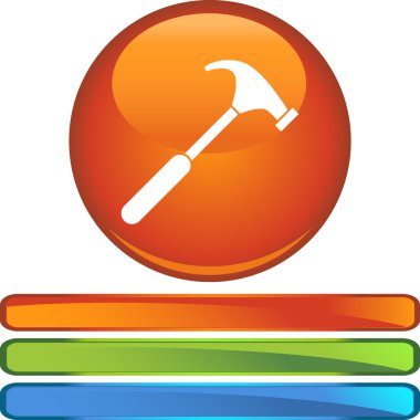 Çekiç web düğmesi