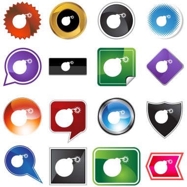 Bomba kutsal kişilerin resmi düğme