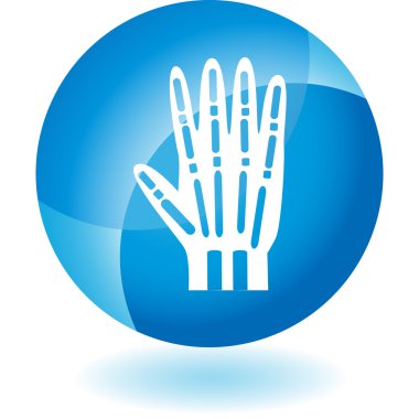 X-ışını el web düğmesi