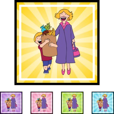 Yardım anne web simgesi