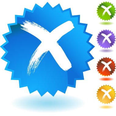 Renkli onay işareti işareti