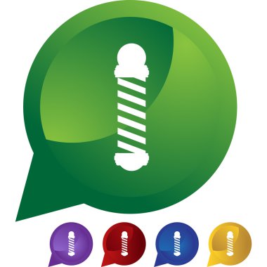 Berber direği web düğmesi