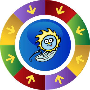 Kuyruklu yıldız web simgesi