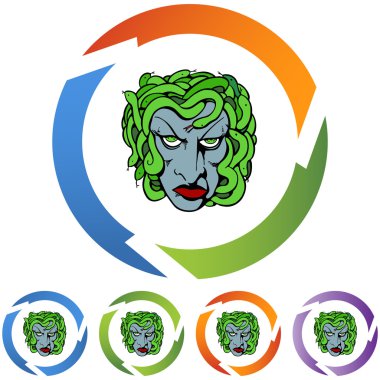 Medusa web düğmesi